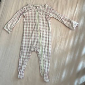 Spearmint love bamboo footie